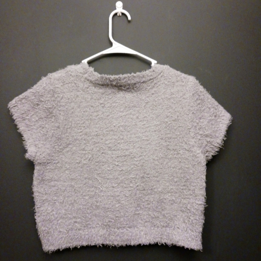JOE BOXER Medium short sleeve gray womens top - Picture 3 of 3